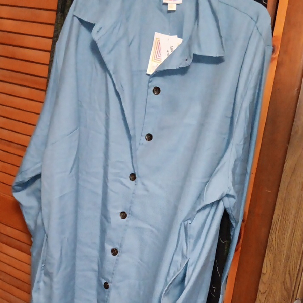 LuLaRoe Abigail Blue Lightweight Jacket